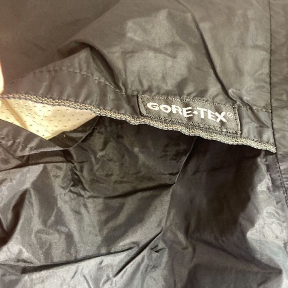 Vintage InSport Womens GoreTex Small Windbreaker Pants 80’s Black Pink & Green - Picture 9 of 16